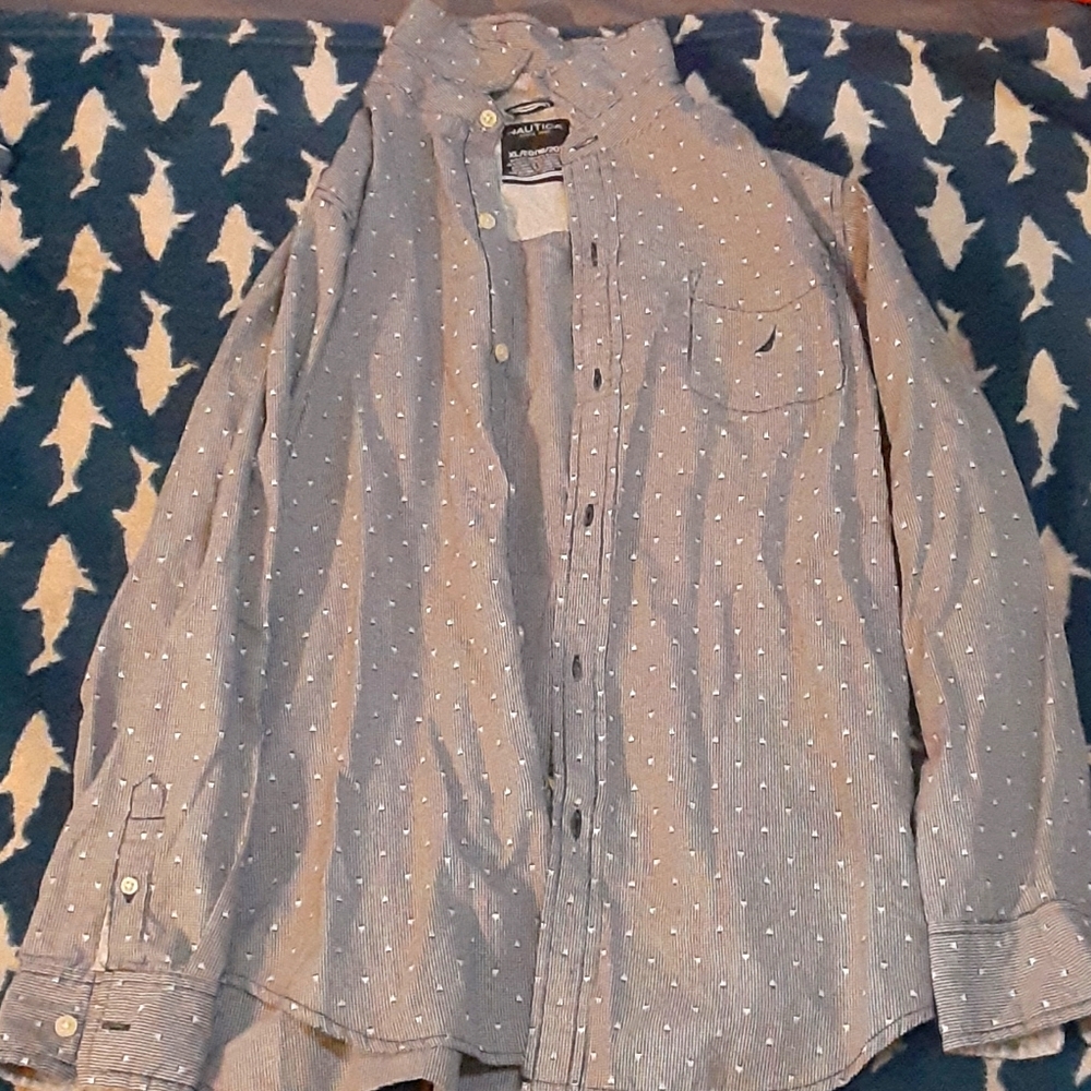 Nautica Dress Shirt XL 18/20
